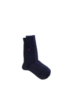 Ponožky 2-pack POLO RALPH LAUREN tmavě modrá