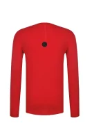 Tričko s dlouhým rukávem Trussardi Sport červený