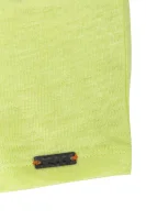 Bluzka Tivolant BOSS ORANGE limetkově zelený