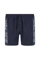 Koupací šortky MEDIUM DRAWSTRING | Regular Fit Calvin Klein Swimwear tmavě modrá