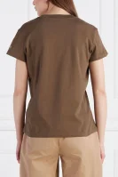 Tričko | Regular Fit Trussardi bronzově hnědý