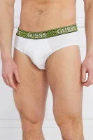 Slipy 3-pack JOE BRIEF Guess Underwear limetkově zelený