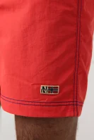 Koupací šortky Napapijri červený