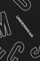 Šaty Moschino Underwear černá