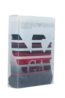 Slipy 3-pack Emporio Armani popelavě šedý