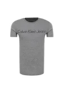 Tričko CALVIN KLEIN JEANS šedý