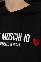 Mikina | Regular Fit Love Moschino černá