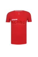 Tričko Armani Exchange červený