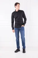 Košile | Extra slim fit Versace Jeans černá