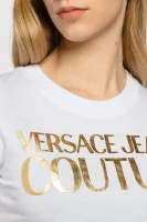 Tričko | Slim Fit Versace Jeans Couture bílá