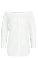 Košile | Regular Fit Emporio Armani bílá