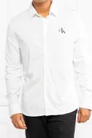 Košile | Slim Fit CALVIN KLEIN JEANS bílá