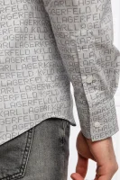 Košile | Slim Fit Karl Lagerfeld bílá