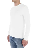 Tričko s dlouhým rukávem | super slim fit GUESS bílá