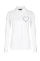 Košile | Slim Fit Love Moschino bílá