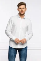 Košile SUNSET | Slim Fit | pique GUESS bílá