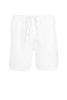 Koupací šortky MEDIUM DRAWSTRING | Regular Fit Calvin Klein Swimwear bílá