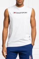 Tank top | Regular Fit Tommy Sport bílá