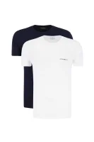 Tričko 2-PACK | Regular Fit Emporio Armani bílá