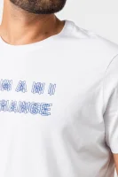 Tričko | Slim Fit Armani Exchange bílá