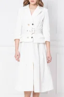 Šaty/trenčkot Elisabetta Franchi bílá