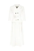 Šaty/trenčkot Elisabetta Franchi bílá