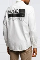 Košile Emero | Straight fit HUGO bílá