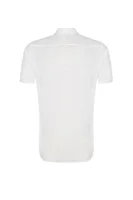 Lněná košile Luka | Regular Fit BOSS BLACK bílá