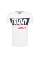 Tričko HEAVY LOGO | Regular Fit Tommy Jeans bílá