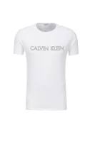 TRIČKO CREW Calvin Klein Swimwear bílá