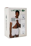 Tričko 3-pack | Regular Fit Lacoste bílá
