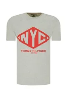 Tričko SHEAR TEE | Regular Fit Tommy Hilfiger šedý