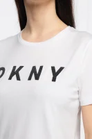 T-shirt LOGO TEE | Regular Fit DKNY bílá
