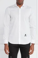 Košile | Slim Fit Philipp Plein bílá