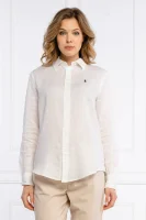 Lněná košile | Relaxed fit POLO RALPH LAUREN bílá