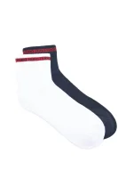 Ponožky 2-pack 2P SH RIB TAPE CC Hugo Bodywear bílá