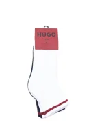 Ponožky 2-pack 2P SH RIB TAPE CC Hugo Bodywear bílá