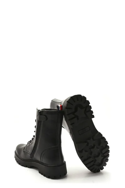 Kotníkové boty Tommy Hilfiger černá