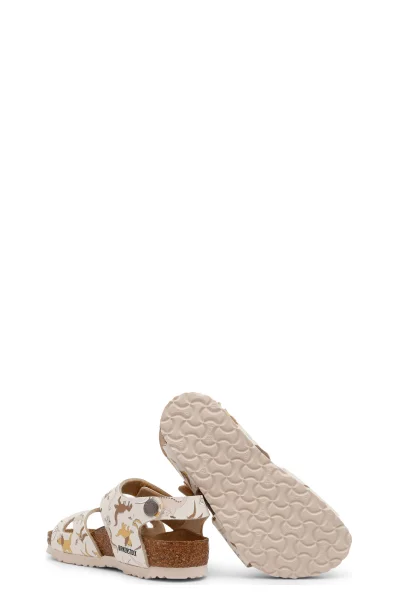 Sandály Colorado s přídavkem kůže Birkenstock krémová