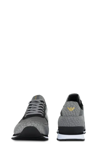 Sneakers tenisky Emporio Armani šedý