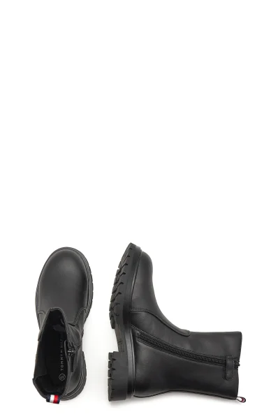 Kotníkové boty Tommy Hilfiger černá