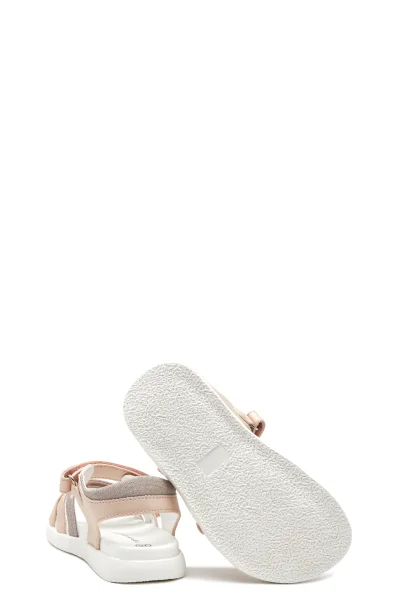 Sandály Tommy Hilfiger pudrově růžový