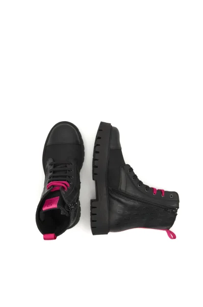 Kotníkové boty DKNY Kids černá