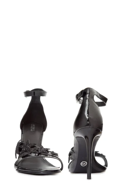 Sandály na podpatku Lexie Michael Kors černá