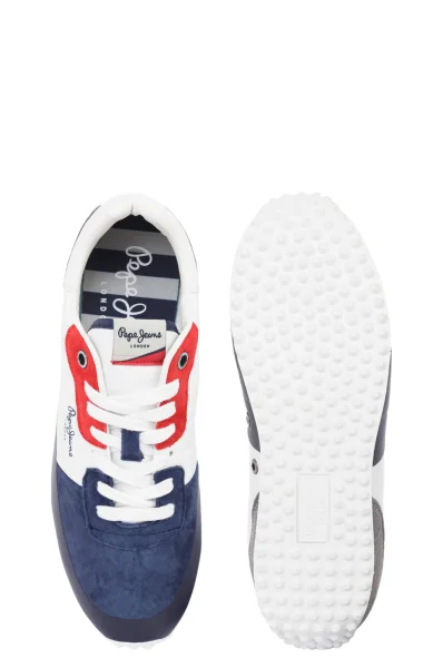 Sneakers tenisky Garret Suede  Pepe Jeans London tmavě modrá