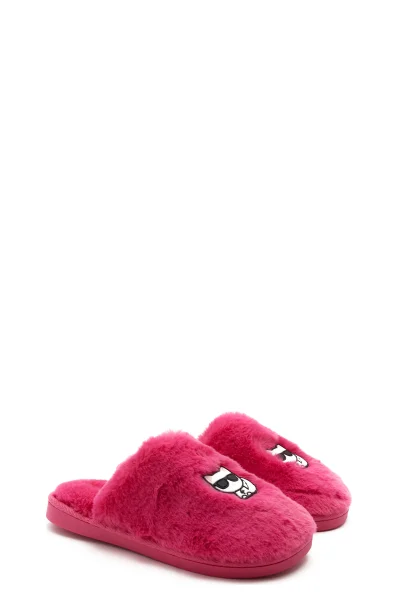 Domácí obuv AQUA Karl Lagerfeld Kids růžová