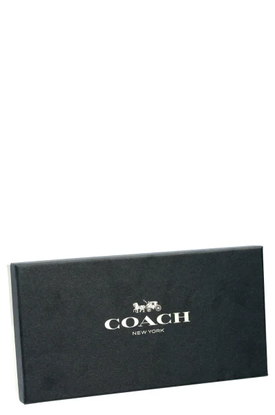 Kůžoný peněženka Coach černá