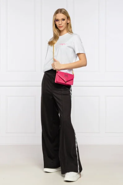 Crossbody kabelka Versace Jeans Couture fuchsiová