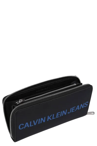 Peněženka ZIP AROUND Calvin Klein černá