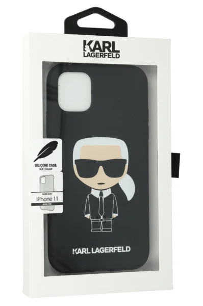 Pouzdro na mobil IPHONE 11 Karl Lagerfeld černá